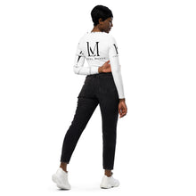 Load image into Gallery viewer, Legal Money Recycled long-sleeve crop top