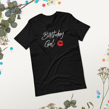 Load image into Gallery viewer, Birthday Gal Lips t-shirt