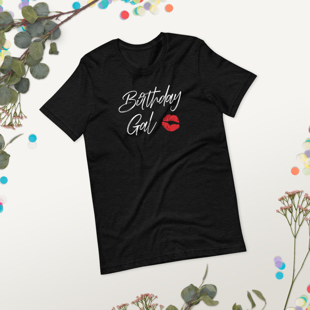 Birthday Gal Lips t-shirt