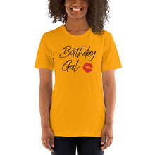 Load image into Gallery viewer, Birthday Gal (Lips) t-shirt
