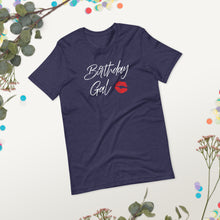 Load image into Gallery viewer, Birthday Gal Lips t-shirt