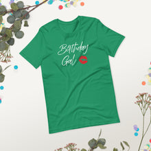 Load image into Gallery viewer, Birthday Gal Lips t-shirt