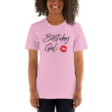 Load image into Gallery viewer, Birthday Gal (Lips) t-shirt