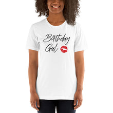 Load image into Gallery viewer, Birthday Gal (Lips) t-shirt